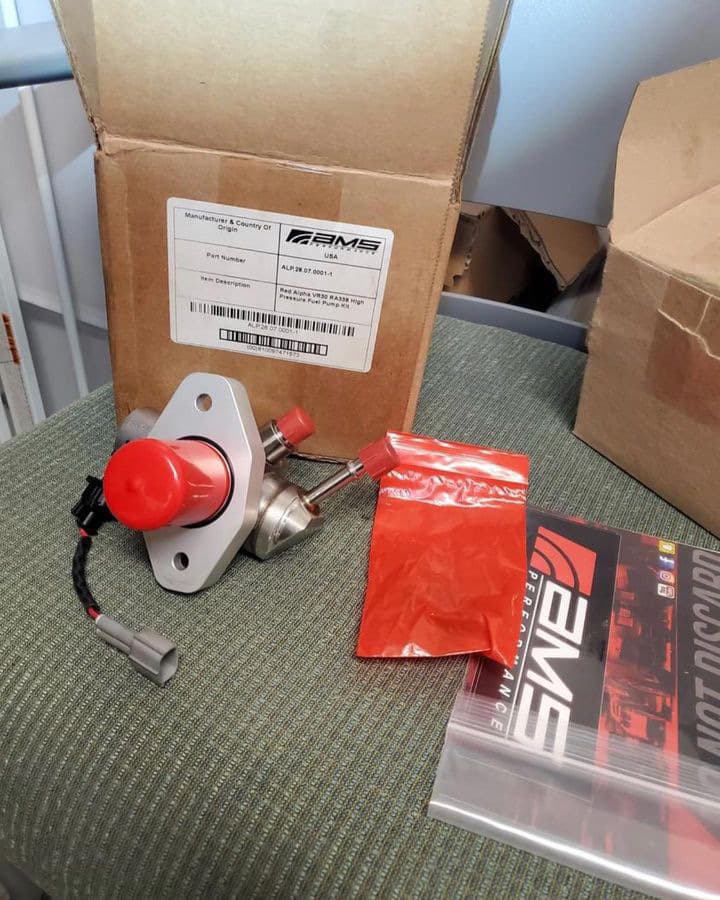 Red Alpha VR30 RA338 High-Pressure Fuel Pump Kit | Stage 2 Direct Injection Upgrade | Fits 2016-2024 Infiniti Q50/Q60 & 2023-2025 Nissan Z | VR30DDTT | 600+ WHP Fueling Support