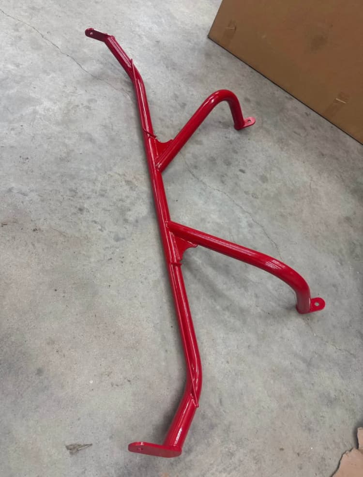 Graffiti Motorsports K Harness Bar | Fits 2003-2008 Nissan 350Z Z33 | Bolt-In 4/5/6-Point Harness Mounting | TIG-Welded Chromoly | Chassis Upgrade