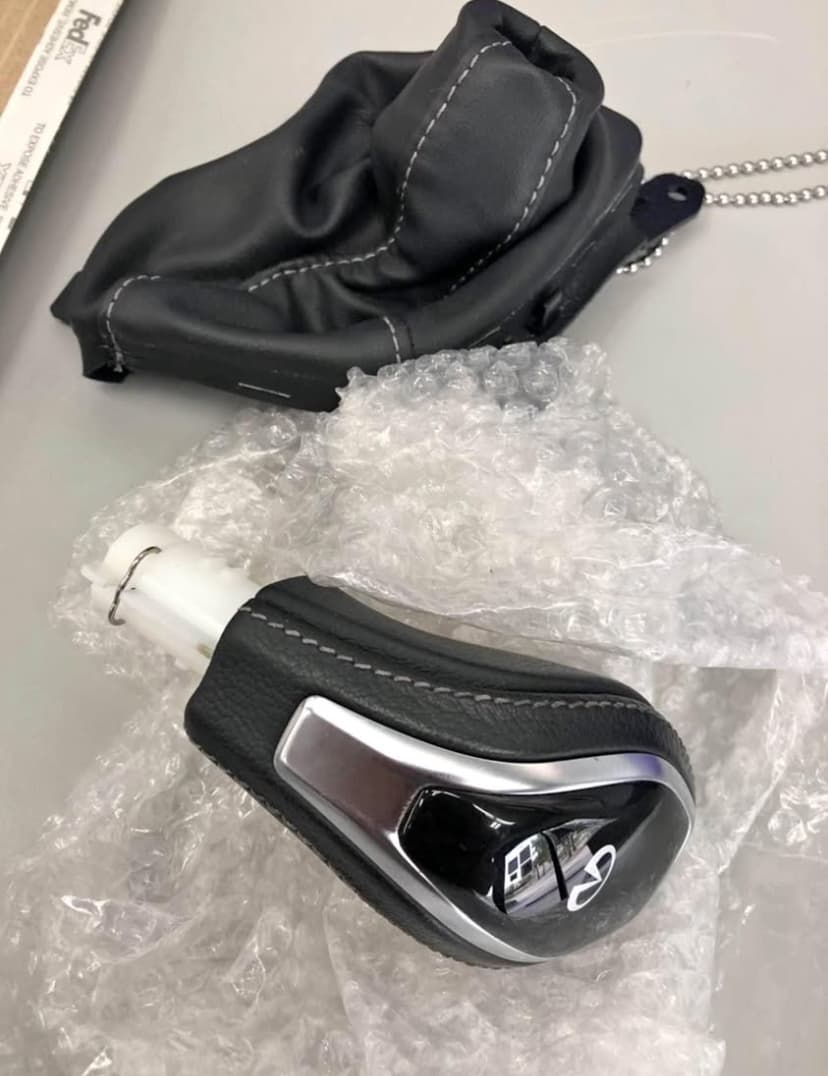  INFINITI Q50 Leather Shift Knob
