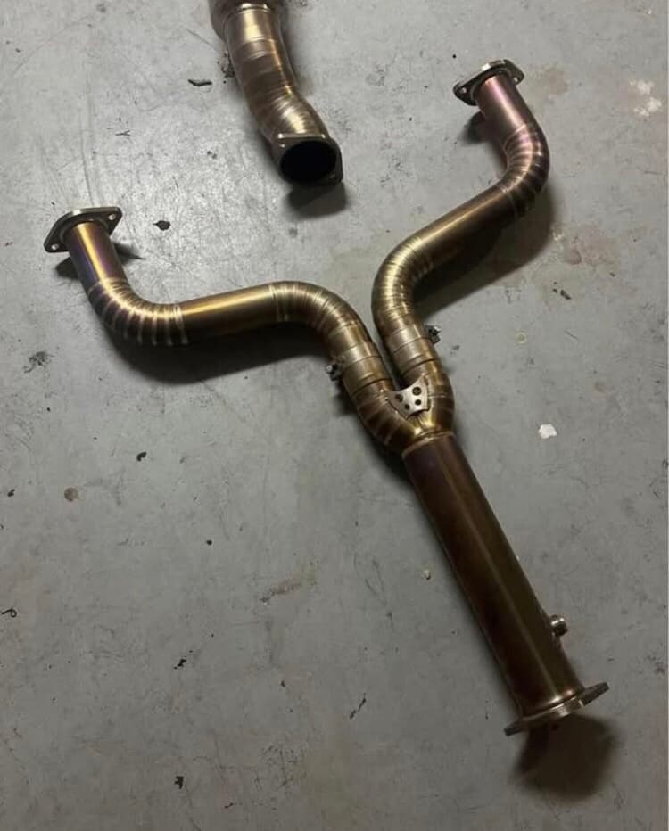 Tomei Titanium Mid Pipe/Y Pipe for G35 G37 | 370Z, 350Z