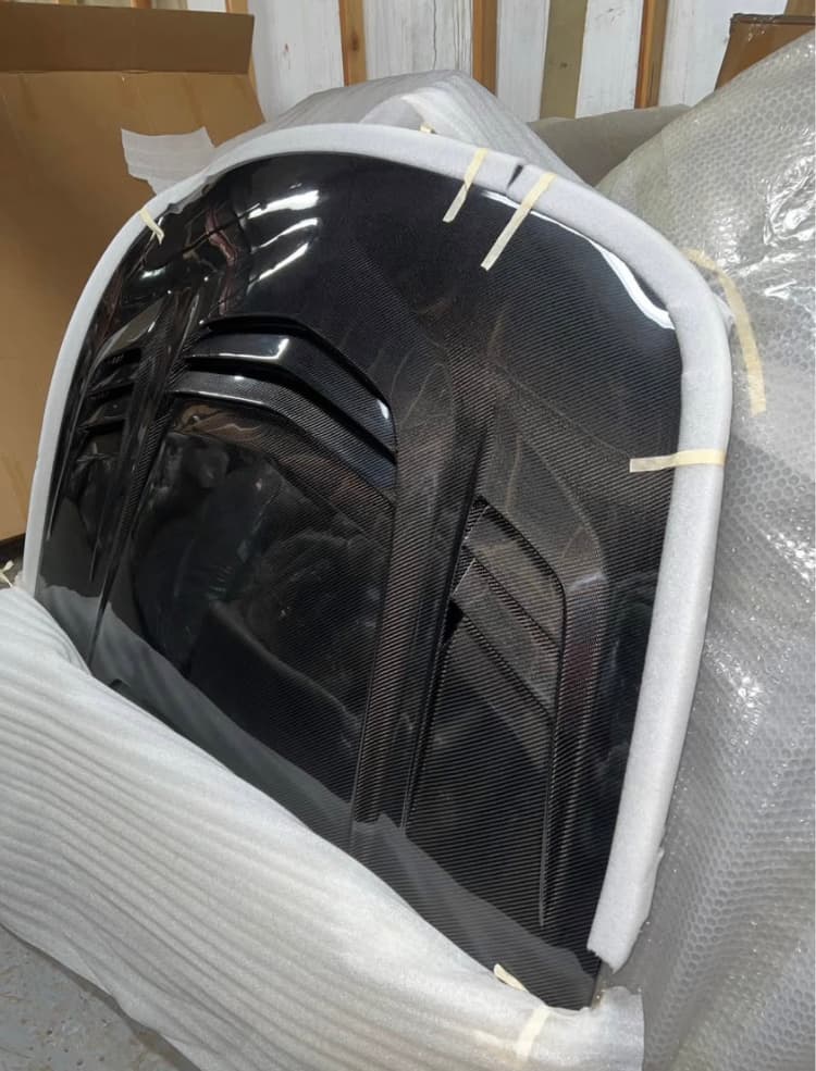  G37 GROUND ATTACK V2 Carbon Fiber Vented Hood Coupe/Sedan