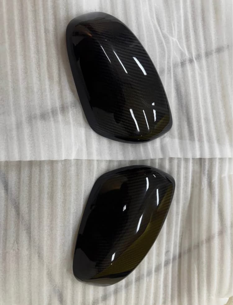 370Z Carbon Fiber Mirror Caps Aggressive Style