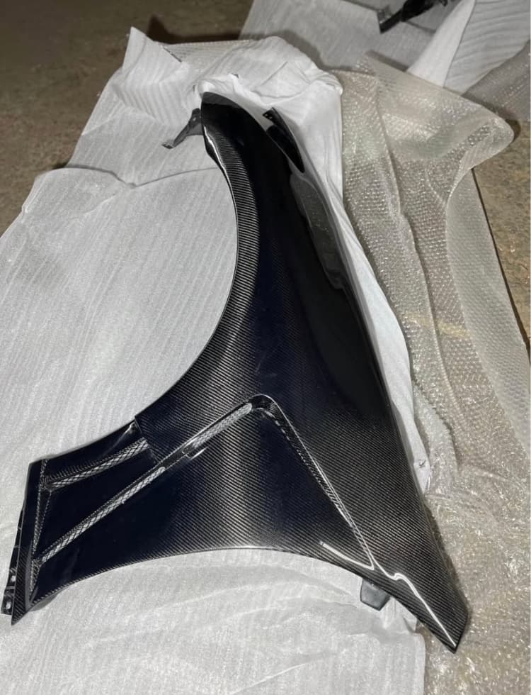  G37 Sedan Carbon Fiber Fenders Wide & Aggressive