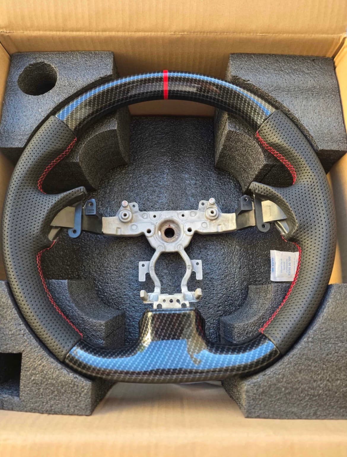 Infiniti G37 (2007-2013) Carbon Fiber Steering Wheel Upgrade | D-Shaped Flat Bottom 