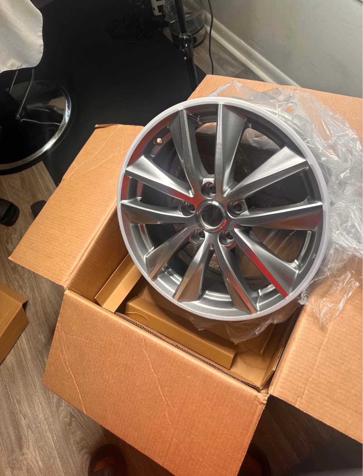 17" Infiniti Q50 OEM Rims | set of 4 | 5x4.5 | 10 Spoke - Machined Face with Silver Metallic Paint (2014-2021 Q50) - C/NO1
