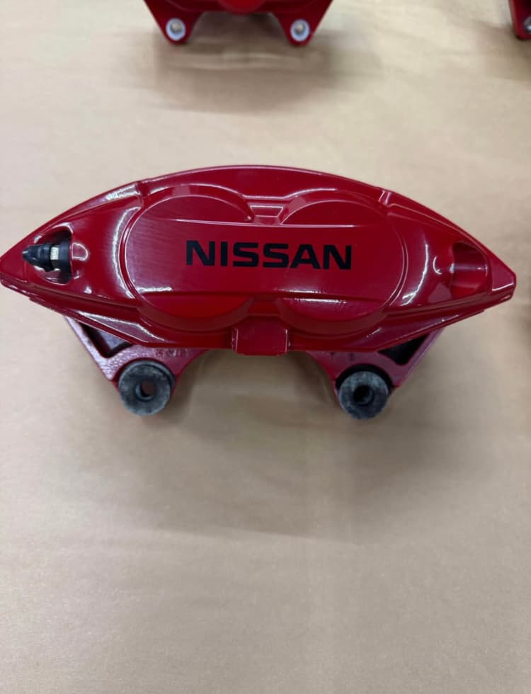 OEM Nissan 370Z Akebono Sport Brake Calipers | 4-Piston Front & 2-Piston Rear | Fits 370Z 2009-2020, G37S 2008-2013, Q50/Q60/Q70S 2014-2022