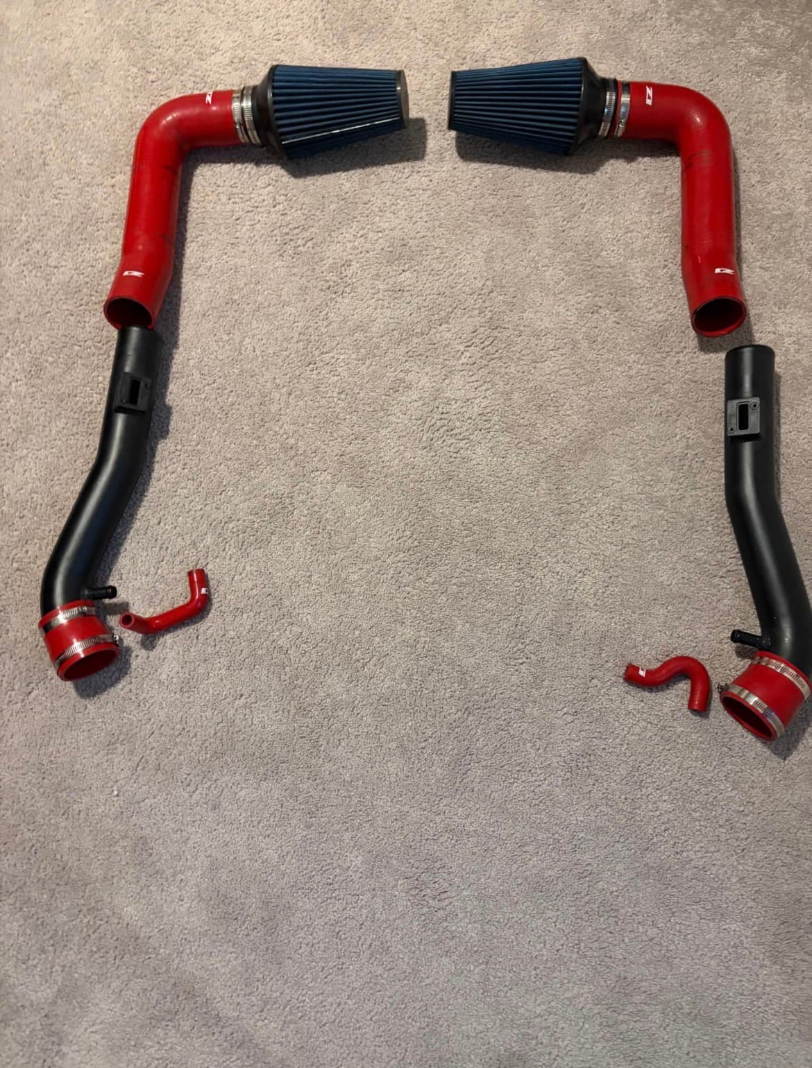 Z1 Motorsports Cold Air Intake Kit Red Silicone Black Filters – Nissan 370Z 2009-2020 / Infiniti G37 2009-2013 VQ37VHR